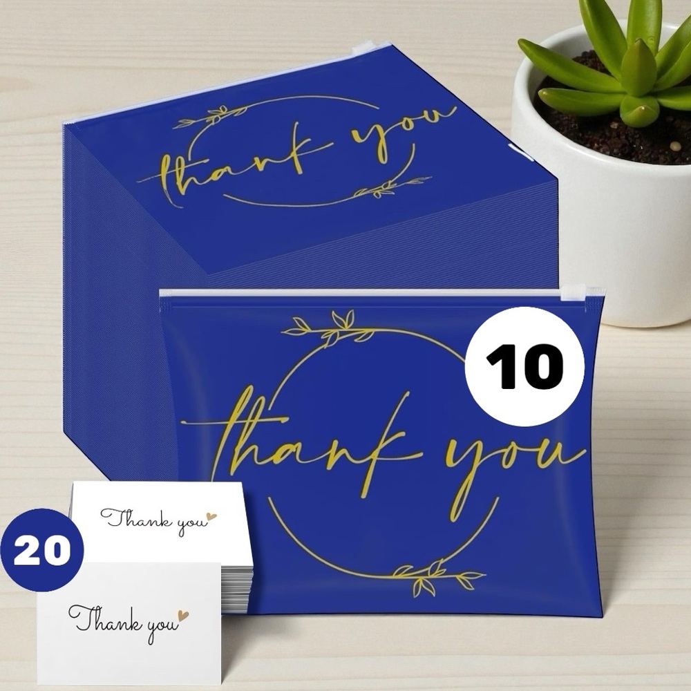 30pc Thank You Bundle, Blue
